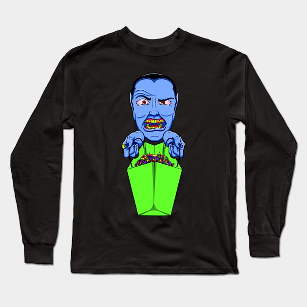 The Vampire Long Sleeve T-Shirt by BrianPower